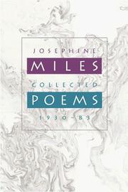 Cover of: Collected poems, 1930-83