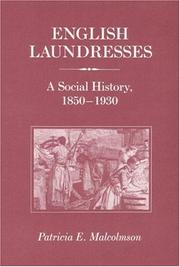 Cover of: English laundresses: a social history, 1850-1930