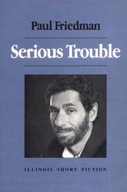 Cover of: Serious trouble