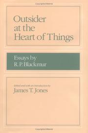 Cover of: Outsider at the heart of things: essays