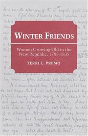 Cover of: Winter Friends by Terri L. Premo