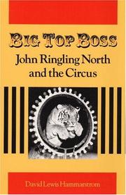 Cover of: Big Top Boss by David Hammarstrom, David Hammarstrom