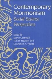 Cover of: Contemporary Mormonism: social science perspectives