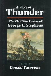 Cover of: A voice of thunder | George E. Stephens