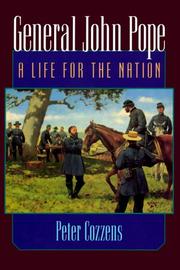 Cover of: General John Pope by Peter Cozzens