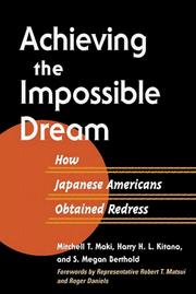 Cover of: Achieving the impossible dream by Mitchell T. Maki