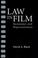 Cover of: Law in film