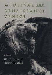 Cover of: Medieval and Renaissance Venice | 