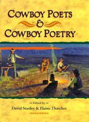 Cowboy poets & cowboy poetry by David Stanley