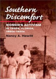 Cover of: Southern discomfort by Nancy A. Hewitt