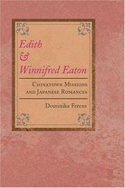 Cover of: Edith and Winnifred Eaton by Dominika Ferens