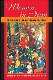 Cover of: Women in Iran from the Rise of Islam to 1800 by 