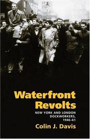 Cover of: Waterfront Revolts | Colin J. Davis