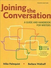 Cover of: Loose-leaf Version for Joining the Conversation : A Guide and Handbook for Writers & Documenting Sources in APA Style: 2020 Update