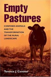 Cover of: Empty Pastures: Confined Animals and the Transformation of the Rural Landscape