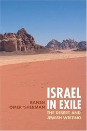 Cover of: Israel in exile: Jewish writing and the desert