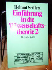 Cover of: Einführung in die Wissenschafts Theorie 2. by 