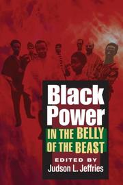 Cover of: Black Power in the Belly of the Beast by J. L. Jeffries