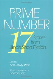 Cover of: PRIME NUMBER 17 STORIES | Ann Lowry