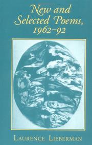 Cover of: New and selected poems, 1962-92