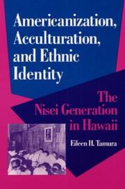Americanization, acculturation, and ethnic identity by Eileen Tamura