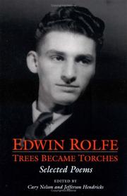 Cover of: Trees Became Torches: SELECTED POEMS (American Poetry Recovery Series)