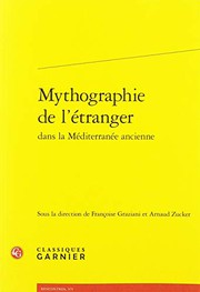 Cover of: Mythographie de l'Etranger