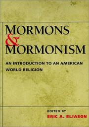 Cover of: Mormons and Mormonism by Eric A. Eliason