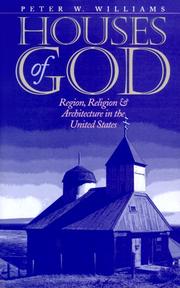 Cover of: Houses of God by Peter W. Williams