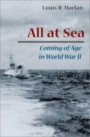 All at sea by Louis R. Harlan