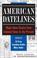 Cover of: American Datelines