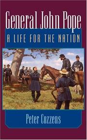 Cover of: General John Pope by Peter Cozzens