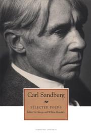 Cover of: Selected poems by Carl Sandburg