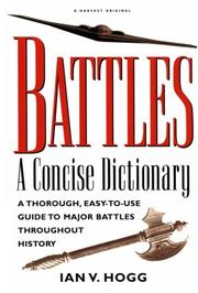 Cover of: Battles: by Ian V. Hogg