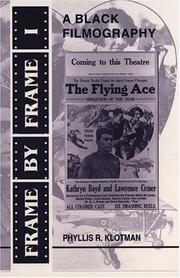 Cover of: Frame by frame: a Black filmography