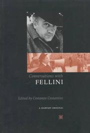 Cover of: Conversations with Fellini by edited by Costanzo Costantini ; translated by Sohrab Sorooshian.