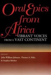 Cover of: Oral Epics from Africa by 