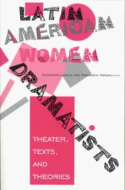Cover of: Latin American Women Dramatists | 