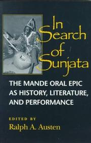 Cover of: In Search of Sunjata by Ralph A. Austen