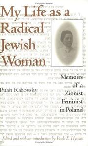 Cover of: My Life As a Radical Jewish Woman by Puah Rakovska