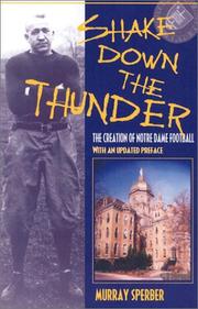 Cover of: Shake down the thunder by Murray A. Sperber