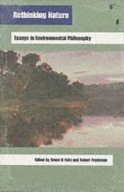 Cover of: Rethinking Nature: Essays in Environmental Philosophy (Studies in Continental Thought)