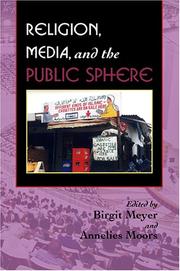 Cover of: Religion, Media, And the Public Sphere