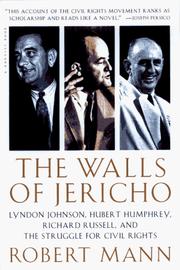 Cover of: The Walls of Jericho by Robert Mann, Robert Mann