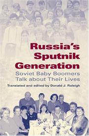 Cover of: Russia's Sputnik Generation by Donald J. Raleigh, Donald J. Raleigh