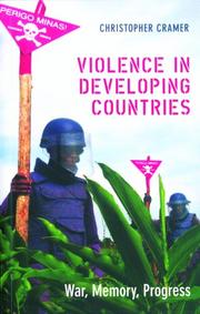 Cover of: Violence in Developing Countries: War, Memory, Progress