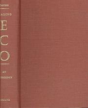 Cover of: Reading Eco: an anthology