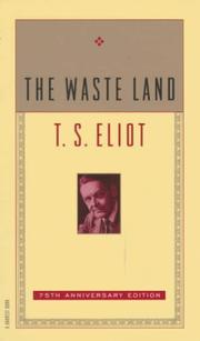 Cover of: The waste land by T. S. Eliot