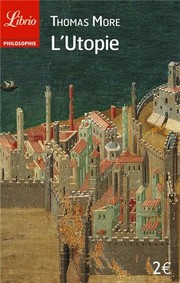 Cover of: L'Utopie by Thomas More