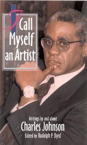 Cover of: I call myself an artist by edited by Rudolph P. Byrd.